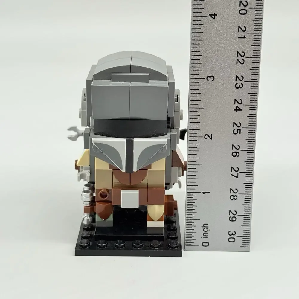 Lego Star Wars 75317 The Mandalorian & The Child Brick Headz + Battle Droid Mini
